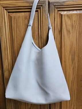 Minimalist Off White Tote Shoulder Bag